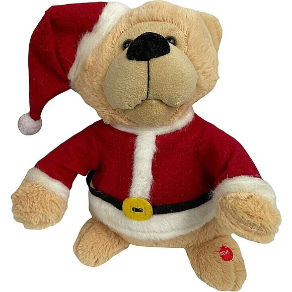 PAC Animated story telling Christmas Bear TWAS THE NIGHT BEFORE CHRISTMAS - Picture 3 of 7